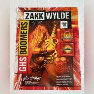 GHS Boomers Zakk Wylde Pinup